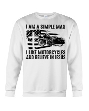 I Am A Simple Man Crewneck Sweatshirt tile