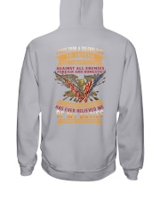 I Am A Simple Man Hooded Sweatshirt back