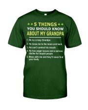 5 Things You Should Know About My Grandpa Classic T-Shirt tile
