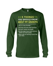 5 Things You Should Know About My Grandpa Long Sleeve Tee tile