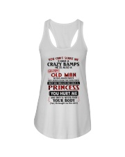 You Can't Scare Me - Best Gift For Granddaughter Ladies Flowy Tank tile