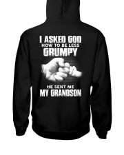 I Asked God How To Be Less Grumpy - Perfect Gift For Grandpa Hooded Sweatshirt tile