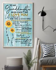 The Gift Of Life - Amazing Gift For Granddaughter 11x17 Poster lifestyle-poster-1