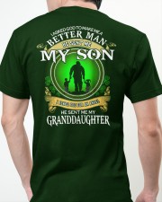 I ASKED GOD - PERFECT GIFT FOR GRANDPA Classic T-Shirt apparel-classic-tshirt-lifestyle-back-63