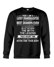 I Have The Best Grandpa Ever - Lovely Gift For Granddaughter Crewneck Sweatshirt tile