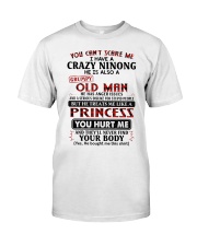 YOU CAN'T SCARE ME - BEST GIFT FOR GRANDDAUGHTER Classic T-Shirt tile