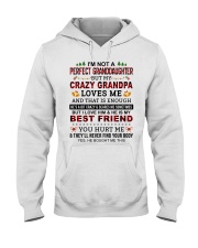 Crazy Grandpa Loves Me - Best Gift For Granddaughter Hooded Sweatshirt tile