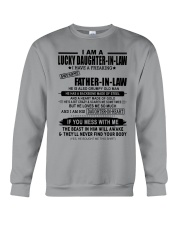 I AM A LUCKY DAUGHTER-IN-LAW Crewneck Sweatshirt tile