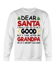 I Take After By Grandpa - Lovely Gift For Grandchild Crewneck Sweatshirt tile