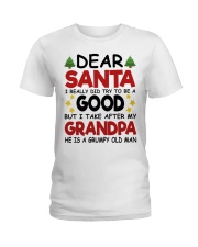 I Take After By Grandpa - Lovely Gift For Grandchild Ladies T-Shirt tile