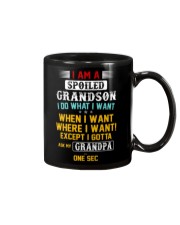 I DO WHAT I WANT - TO GRANDSON FROM GRANDPA Mug tile