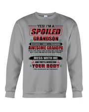 Yes I'm A Spoiled Grandson - Best Gift For Grandson Crewneck Sweatshirt tile
