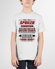 Yes I'm A Spoiled Grandson - Best Gift For Grandson Youth T-Shirt garment-youth-tshirt-front-01