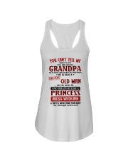 He Loves Me And Treats Me Like A Princess - Best Gift For Granddaughter Ladies Flowy Tank tile