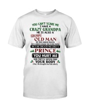I HAVE A CRAZY GRANDPA - BEST GIFT FOR GRANDSON Premium Fit Mens Tee tile