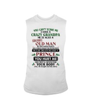 I HAVE A CRAZY GRANDPA - BEST GIFT FOR GRANDSON Sleeveless Tee tile
