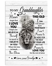 Believe In Yourself - Amazing Gift For Granddaughter Vertical Poster tile
