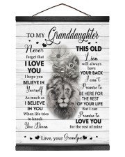 Believe In Yourself - Amazing Gift For Granddaughter Hanging Canvas tile