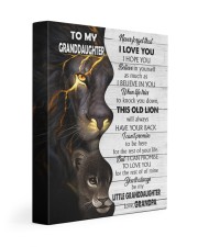 I Hope You Believe In You - Lovely Gift For Granddaughter 11x14 Gallery Wrapped Canvas Prints front