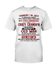 HE HAS ANGER ISSUES - BEST GIFT FOR GRANDDAUGHTER Premium Fit Mens Tee tile