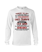 HE HAS ANGER ISSUES - BEST GIFT FOR GRANDDAUGHTER Long Sleeve Tee tile