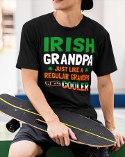 Grandpa Just Like A Regular Grandpa But Way Cooler - Perfect Gift For Grandpa Classic T-Shirt apparel-classic-tshirt-lifestyle-front-65