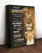 You Are Braver Than You Think - Lovely Gift For Granddaughter 11x14 Gallery Wrapped Canvas Prints aos-canvas-pgw-11x14-lifestyle-front-17