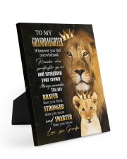 You Are Braver Than You Think - Lovely Gift For Granddaughter Easel-Back Gallery Wrapped Canvas tile