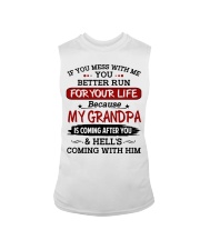If You Mess With Me - Best Gift For Grandchild Sleeveless Tee tile