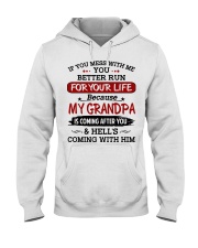 If You Mess With Me - Best Gift For Grandchild Hooded Sweatshirt tile