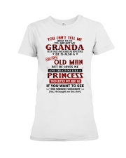 You Can't Tell Me - Great Gift For Granddaughter Premium Fit Ladies Tee tile