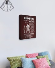 I Will Always Love You - Best Gift For Grandson 11x14 Gallery Wrapped Canvas Prints aos-canvas-pgw-11x14-lifestyle-front-02
