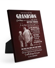 I Will Always Love You - Best Gift For Grandson Easel-Back Gallery Wrapped Canvas tile