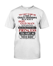 He Has Anger Issues - Gift For Grandkids Premium Fit Mens Tee tile