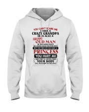 He Has Anger Issues - Gift For Grandkids Hooded Sweatshirt tile