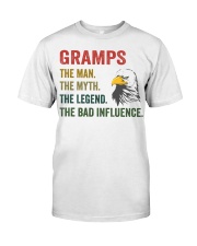 The Bad Influence - Best Gift For Gramps Premium Fit Mens Tee tile