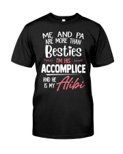 He Is My Alibi - Lovely Gift For Granddaughter Premium Fit Mens Tee tile