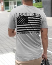 I Don't Kneel - Perfect Gift For Grandpa Classic T-Shirt apparel-classic-tshirt-lifestyle-back-115