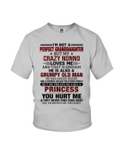 HE HAS ANGER ISSUES - BEST GIFT FOR GRANDDAUGHTER Youth T-Shirt tile