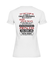 He Has Anger Issues - Lovely Gift For Granddaughter Premium Fit Ladies Tee tile