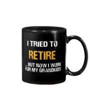 WORK FOR MY GRANDKIDS Mug tile