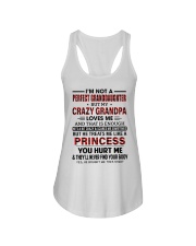 Crazy Grandpa Loves Me - Lovely Gift For Granddaughter Ladies Flowy Tank tile