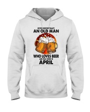 Never Underestimate An Old Man Who Loves Beer Hooded Sweatshirt tile