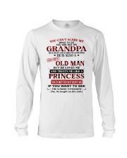 YOU CAN'T SCARE ME - GREAT GIFT FOR GRANDDAUGHTER Long Sleeve Tee tile