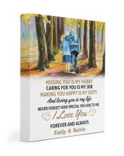 LOVING YOU IS MY LIFE - LOVELY GIFT FOR WIFE 11x14 Gallery Wrapped Canvas Prints front