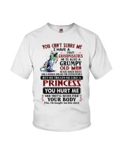 I Have A Crazy Grandpasaurus - Best Gift For Granddaughter Youth T-Shirt front