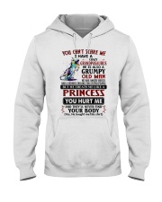 I Have A Crazy Grandpasaurus - Best Gift For Granddaughter Hooded Sweatshirt tile