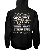 Yes I'm A Grumpy Old Man - Perfect Gift For Grandpa Hooded Sweatshirt tile