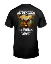 Never Underestimate An Old Man Who Loves Hunting - Perfect Gift For Grandpa Premium Fit Mens Tee tile