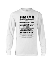 YES I'M A SPOILED GRANDDAUGHTER Long Sleeve Tee tile